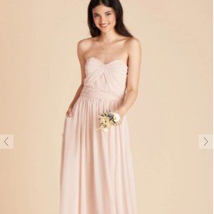 GRACE CONVERTIBLE DRESS - PALE BLUSH NWT XS